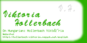 viktoria hollerbach business card